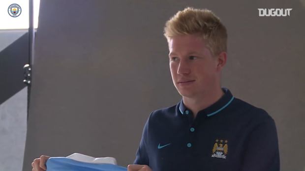 Behind the scenes: Kevin De Bruyne's first day at Manchester City